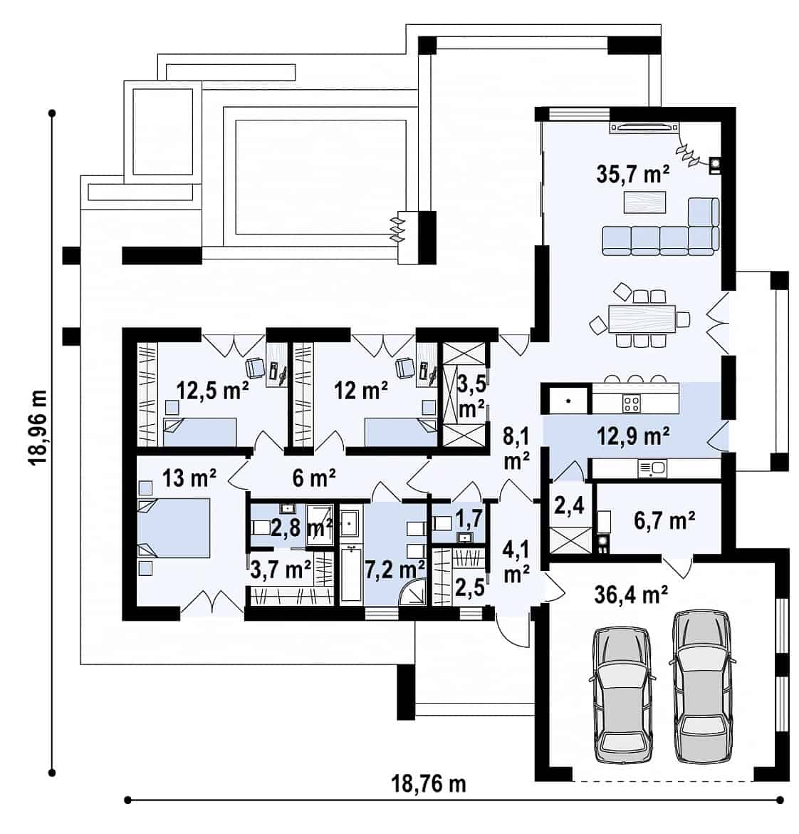 Q 635 – Grundriss