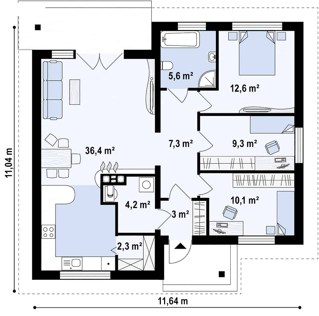 Q 620 – Grundriss