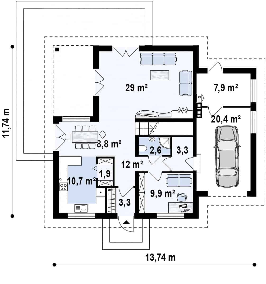 Q 530 – Grundriss